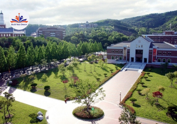 Khuôn viên trường Đại Học Kyungnam